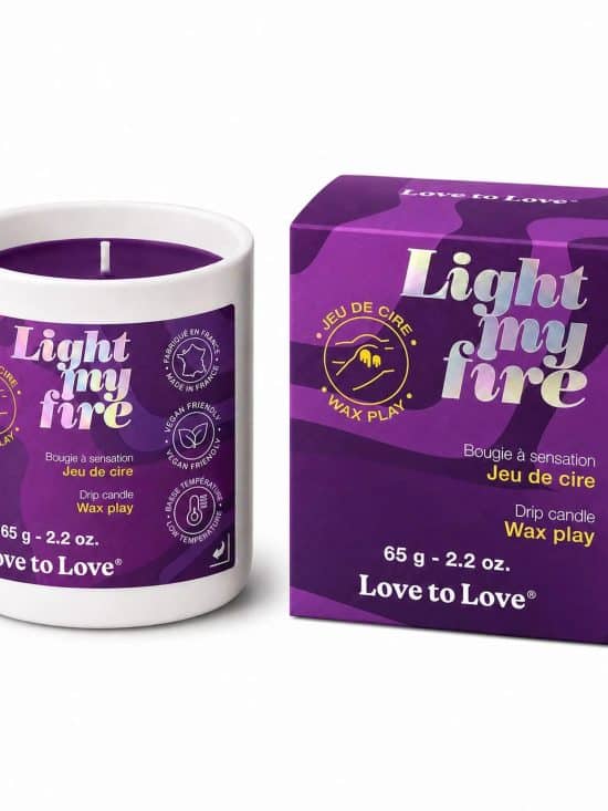 LIGHT MY FIRE - DRIP CANDLE - WAX PLAY 65G / 2.2OZ.