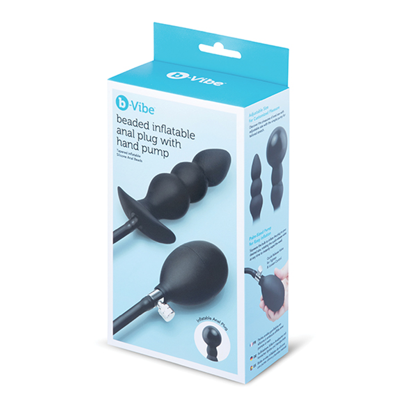 B-VIBE INFLATABLE ANAL PLUGS - Image 2