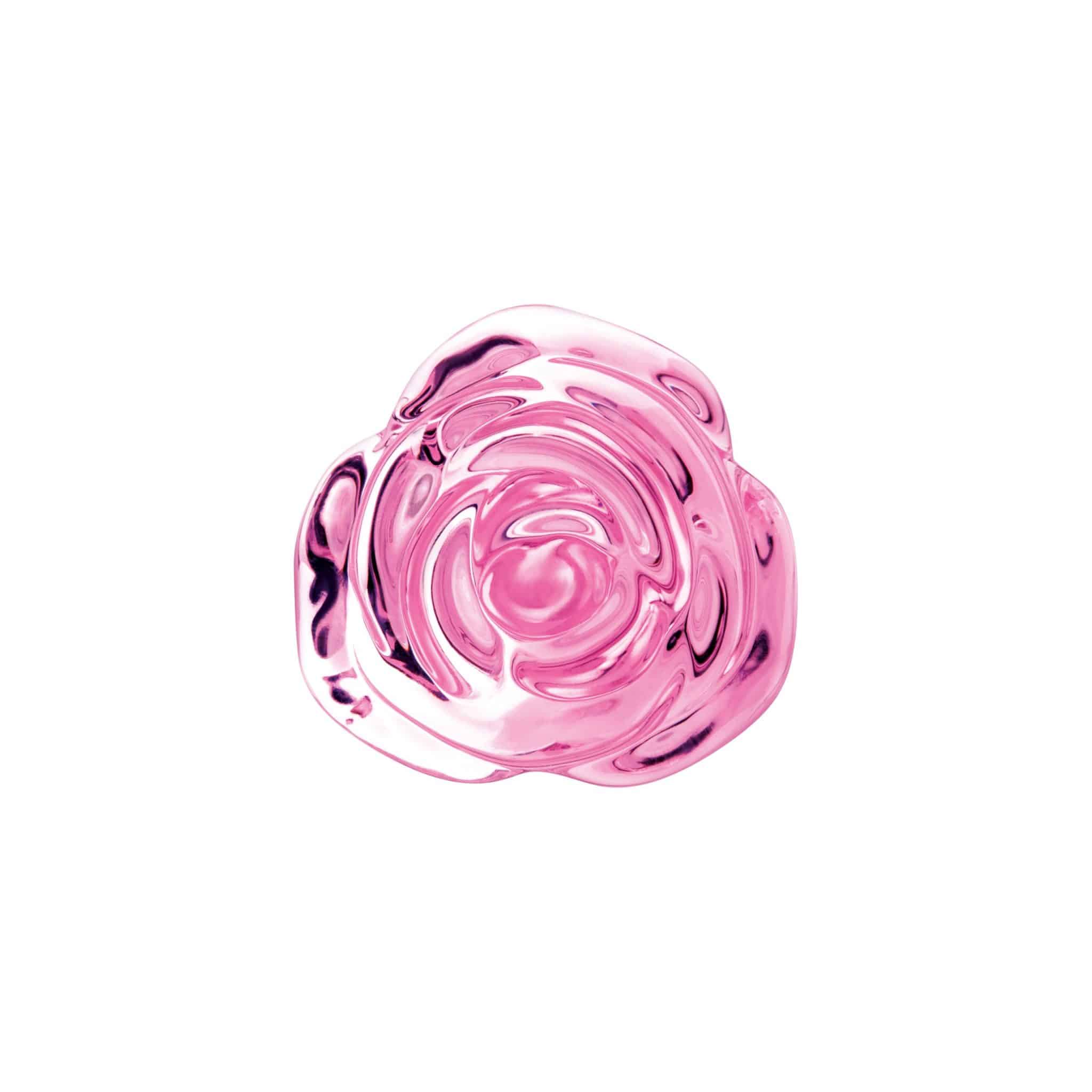 Pink Roses Glass Butt Plug Training Set - Image 2