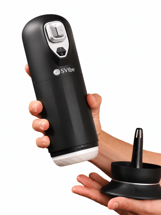 SVibe Ikon JET masturbator, black