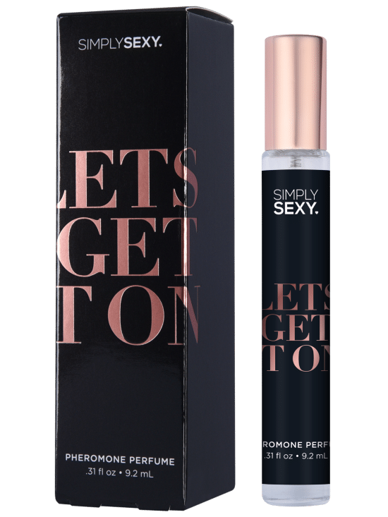 SIMPLY SEXY PHEROMONE PERFUME SPRAY - LET'S GET IT ON - 0.31 floz | 9.2mL