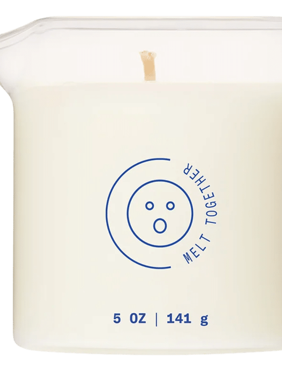 Massage Oil Candle Melt Together