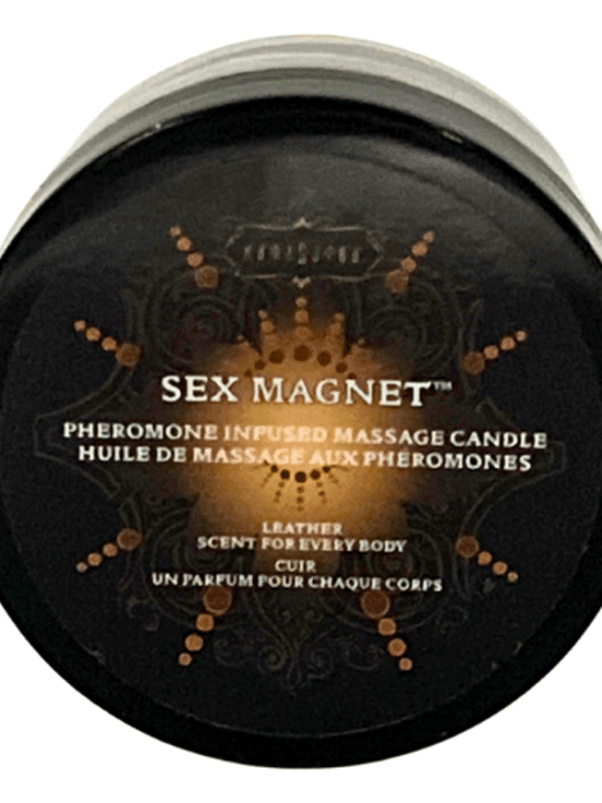 Sex Magnet Pheromone - Leather Massage candle 1.7 oz/48 g