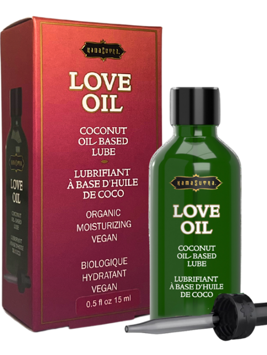LOVE OIL (coconut oil based) 0.50 fl oz/ 15 ml