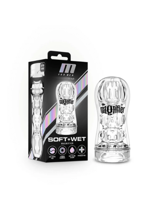 M for Men Soft and Wet - Magnifier