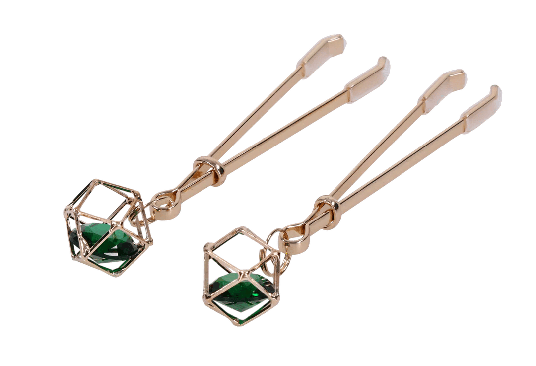 Indica Crystal Nipple Clips - Image 4