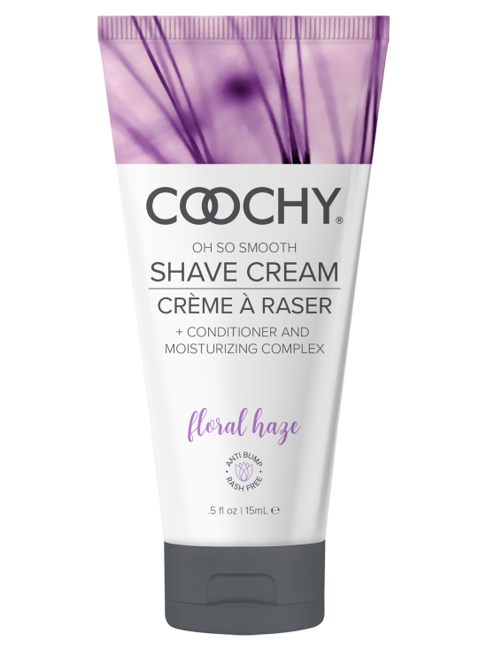 Coochy Shave Cream - FLORAL HAZE tube 0.5oz / 15ml
