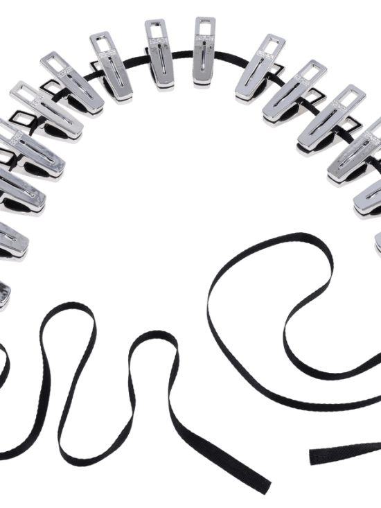 Edge Body Zipper Clothes Pins