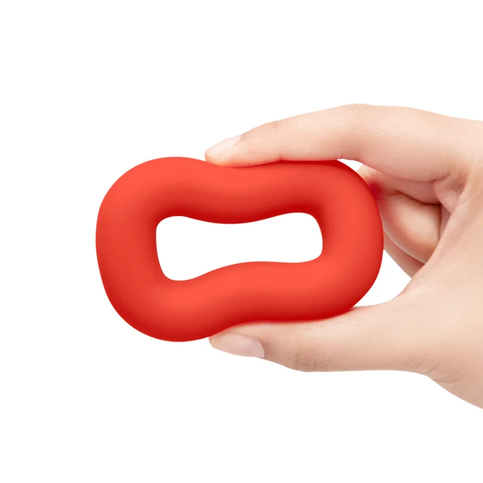 FLEX RING BULK - SILICONE COCK RING - RED - Image 5