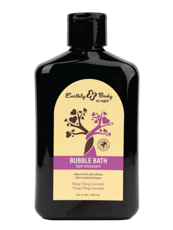 Hemp Seed at Night Bubble Bath Aphrodisiac Collection Ylang Ylang Lavender 8.4oz / 250ml