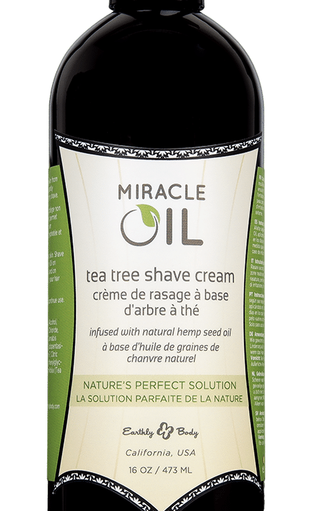 Miracle Oil Tea Tree Shave Cream 16 fl oz / 473 ml