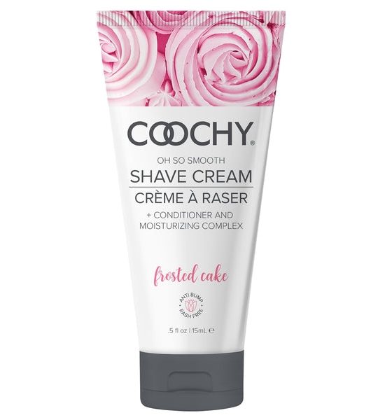 Coochy Shave Cream - FROSTED CAKE tube 0.5oz / 15ml