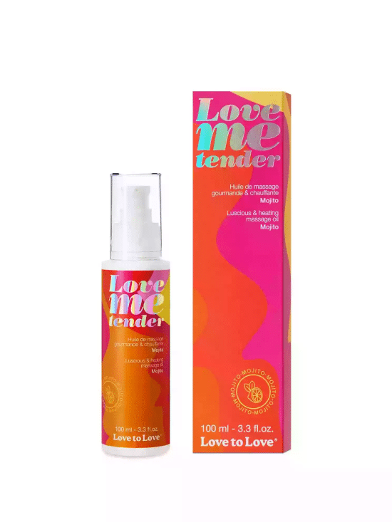 LOVE ME TENDER - MASSAGE OIL - MOJITO 100ML / 3.3FL.OZ.