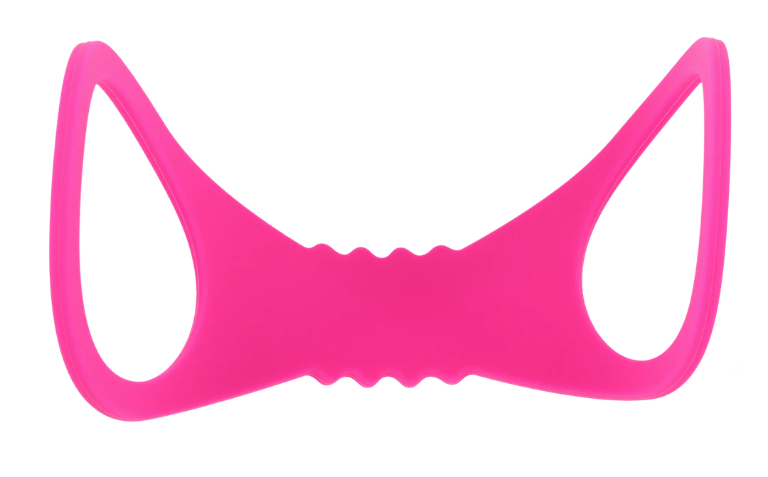Large Hot Pink Silicone Cuffs - Image 5