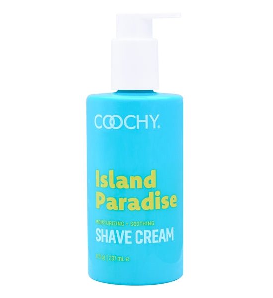 COOCHY SHAVE CREAM - ISLAND PARADISE (8 floz / 237 mL)