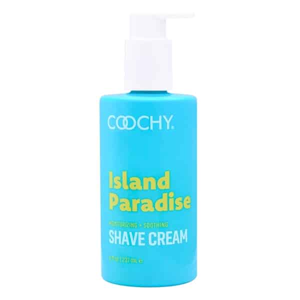 COOCHY SHAVE CREAM - ISLAND PARADISE (8 floz / 237 mL)