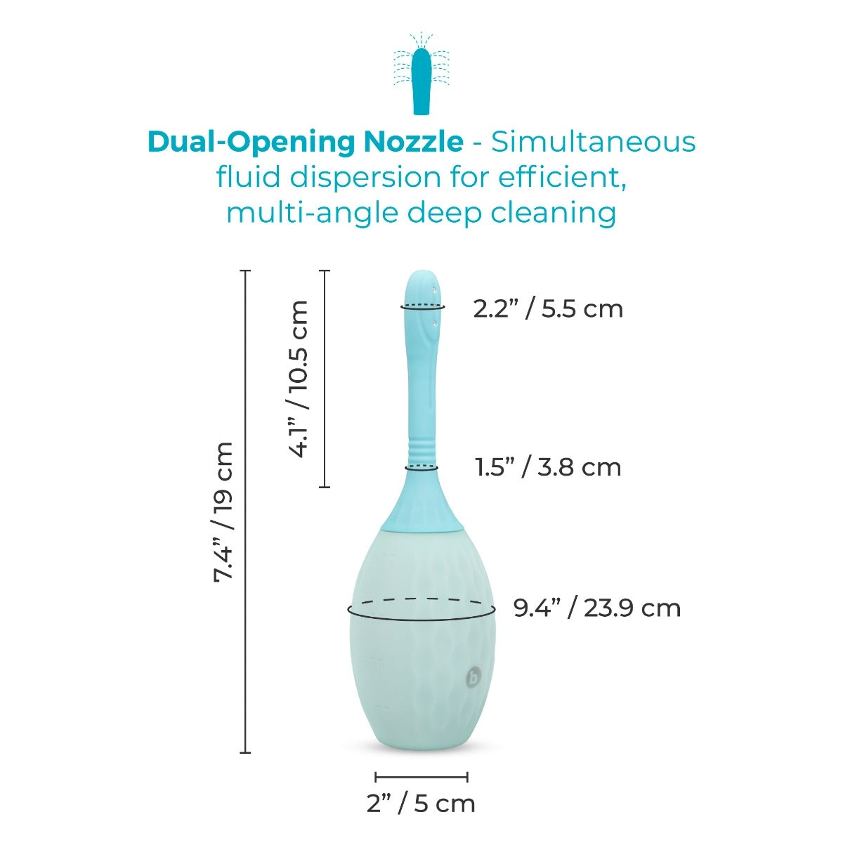 B-VIBE SILICONE FLEXFLOW DOUCHE - Image 8