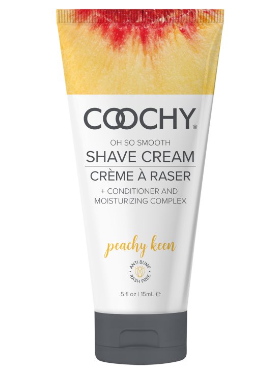 Coochy Shave Cream - PEACHY KEEN tube 0.5 fl oz | 15mL
