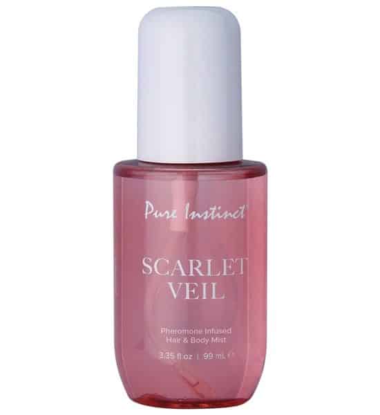 PURE INSTINCT - PHEROMONE HAIR & BODY MIST - SCARLET VEIL - 3.35 floz | 99mL