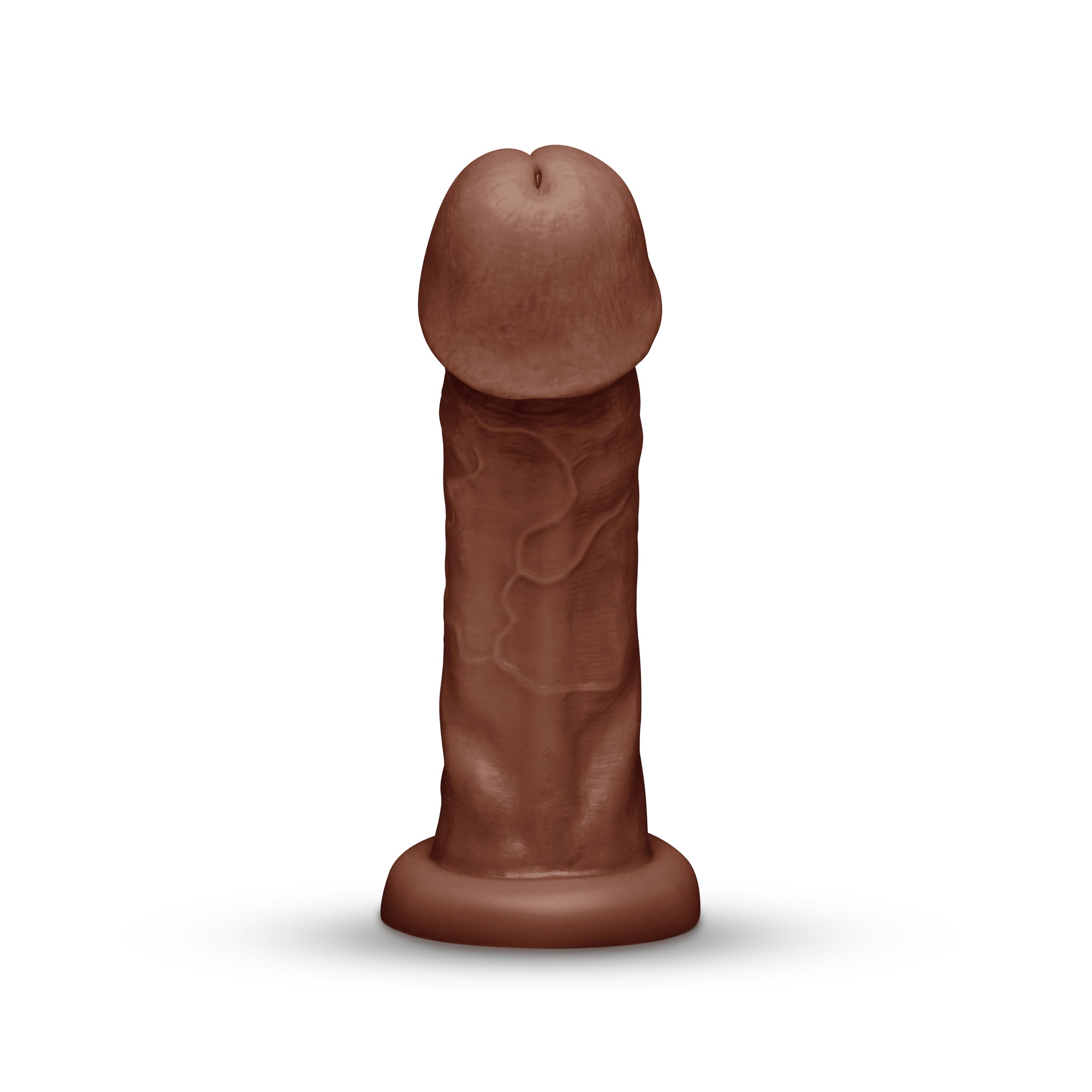 9" Realistic Dildo - Dark - Image 2