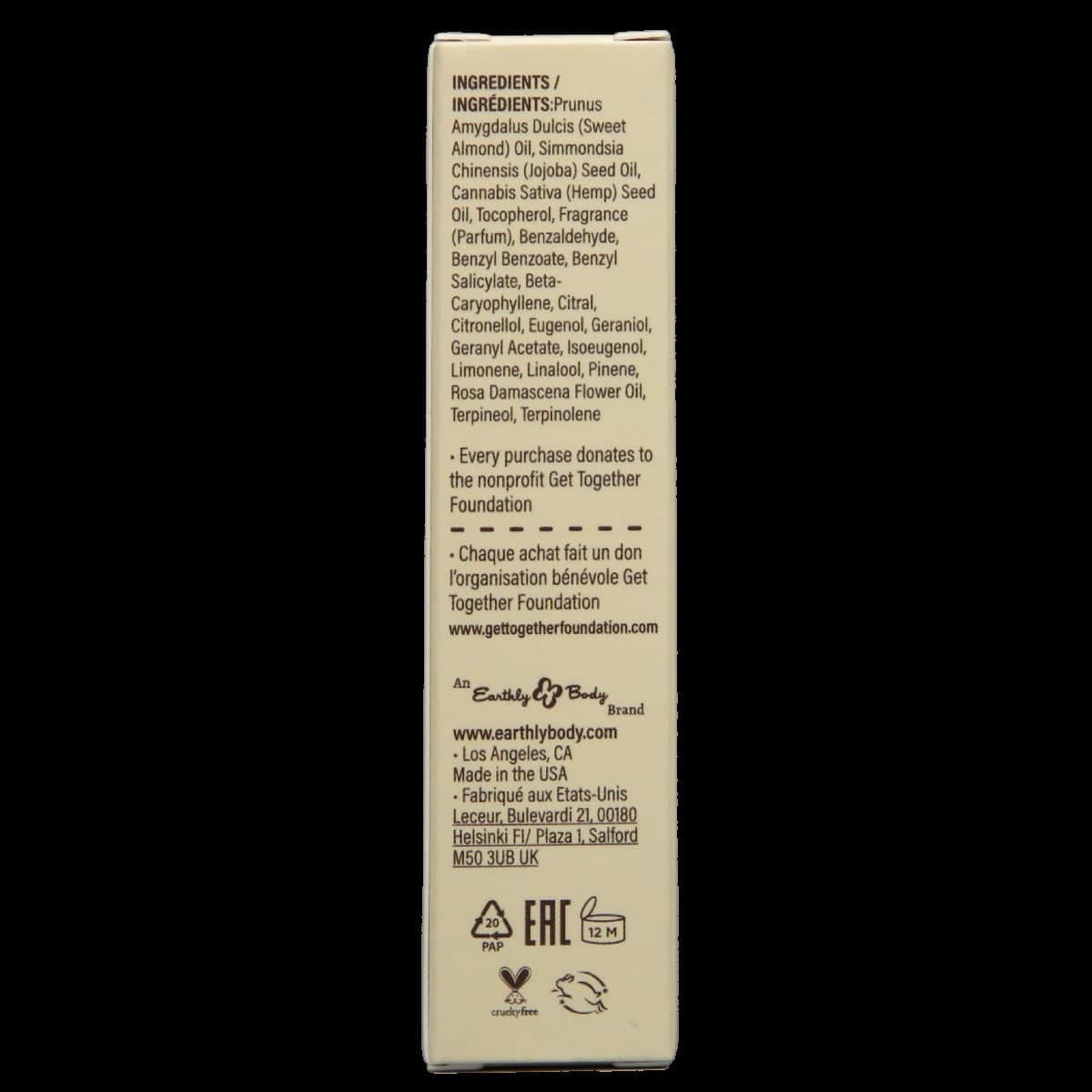At Night Roll-on Perfume Aphrodisiac Wild Pink Rose 0.34oz / 10ml - Image 5