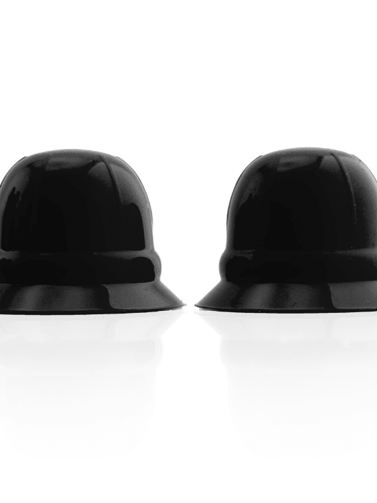 NANO NIPS "just the tip" nipple-nubs BLACK SILICONE