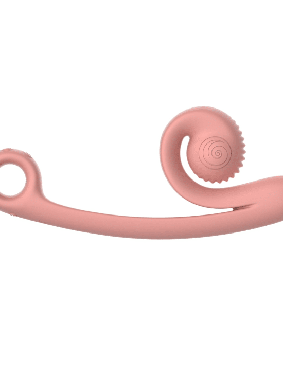 SVibe Snail CURVE vibrator, peachy pink