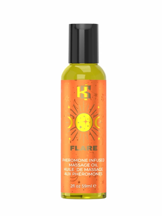 Celestial Collection FLARE pheromone Massage oil 2 fl oz/59 ml