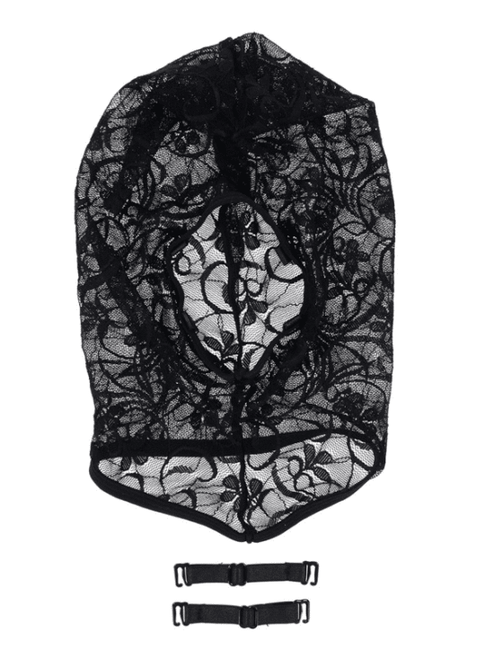 Lace Hush Hood - Black