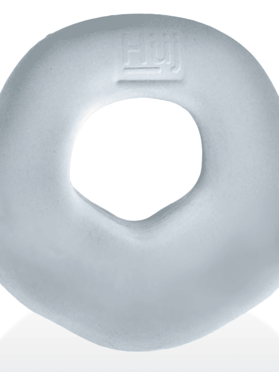 FIT BULGE hung-style cockring CLEAR STEAM