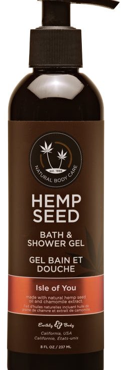 Hemp Seed Bath & Shower Gel Isle of You 8 fl oz / 237 ml