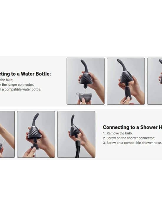 Bulby Auto Spray Anal Douche System