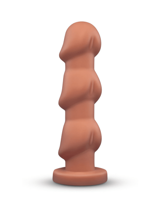 HEADZ - 10.5" MULTI-BULB DILDO WITH FLARED BASE