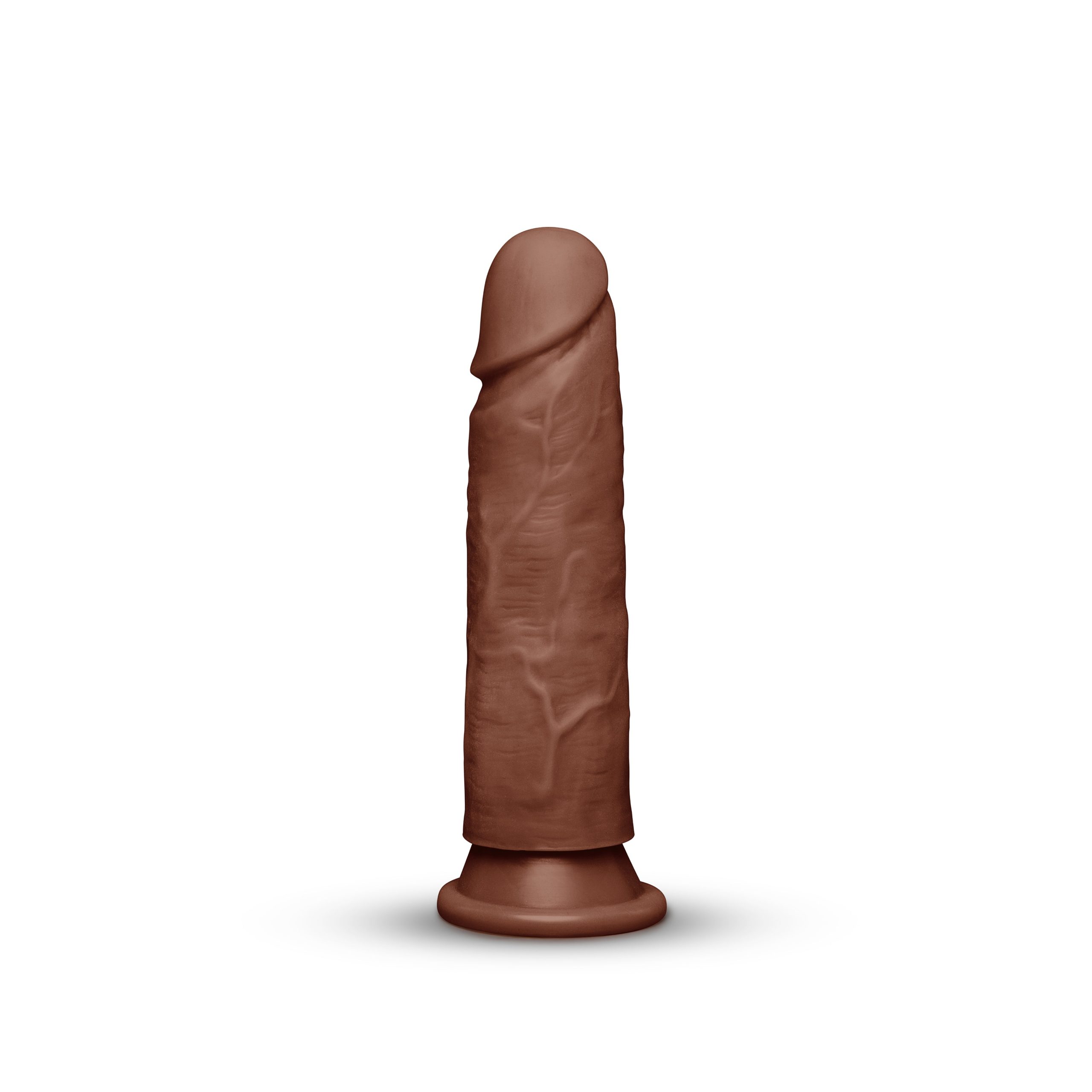 7.75" Realistic Dildo - Dark - Image 4