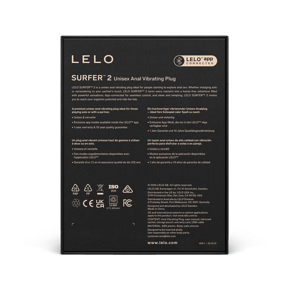 LELO SURFER™ 2 Black - Image 6