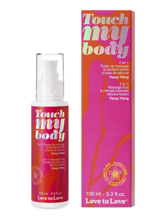 TOUCH MY BODY - MASSAGE & LUBRICANT - YLANG-YLANG 100ML / 3.3FL.OZ.