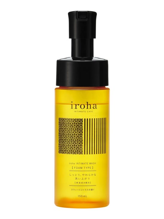iroha Intimate Foam Wash - Sweet Citrus 5.07oz