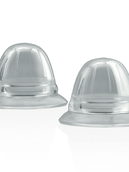 NANO NIPS "just the tip" nipple-nubs CLEAR SILICONE