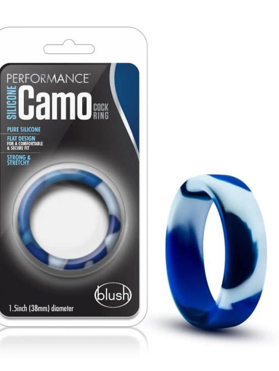 Performance Silic Camo C Ring -Blue Camo