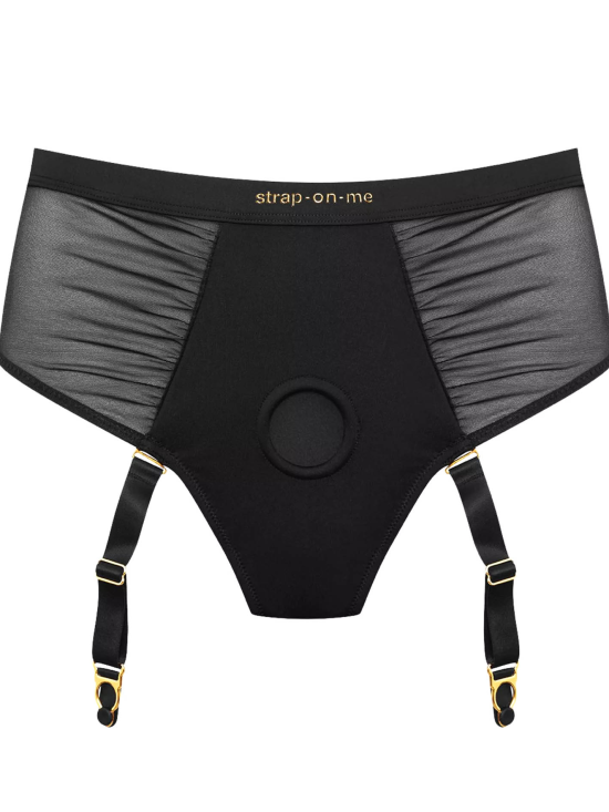 HARNESS LINGERIE IDYLLE - S - BLACK