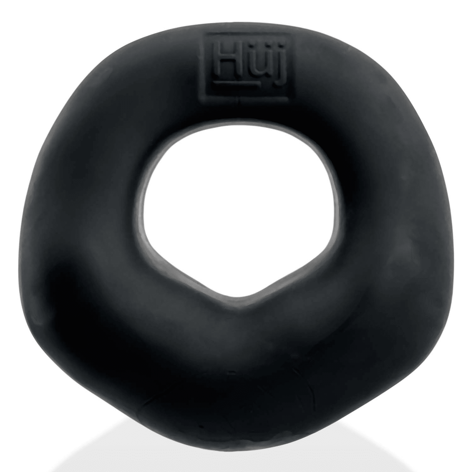 FIT BULGE hung-style cockring BLACK FOG
