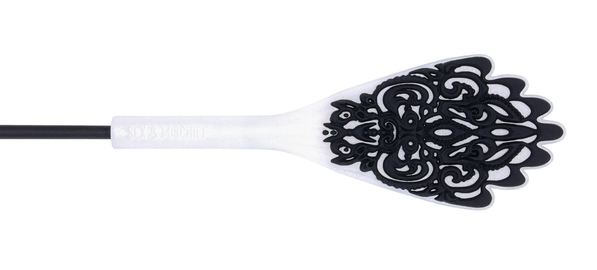 Lace Silicone Crop - Black - Image 7