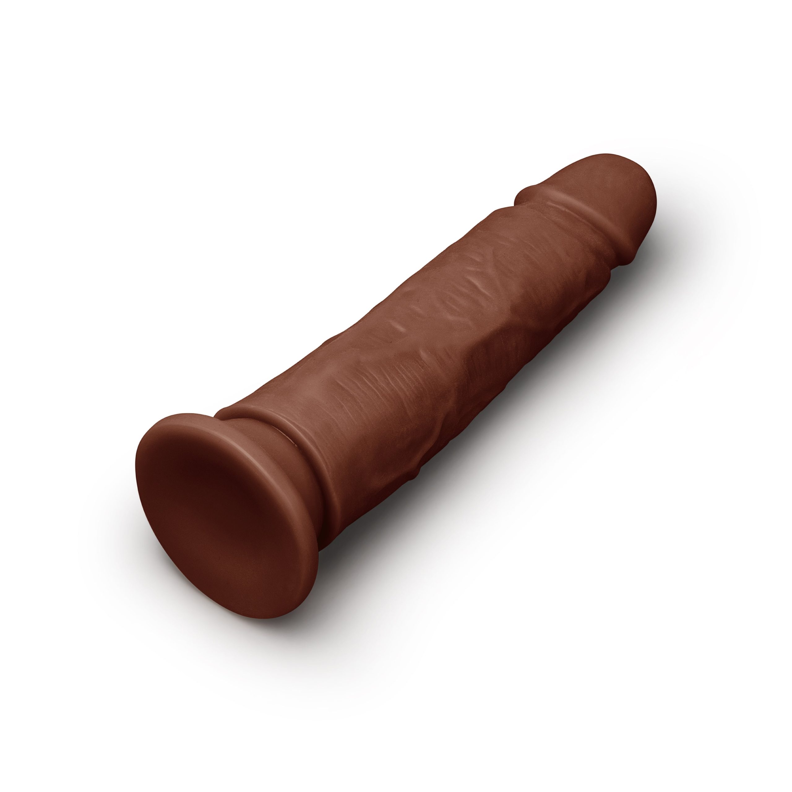 7.75" Realistic Dildo - Dark - Image 5