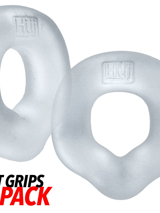 FIT GRIPS 2-pack ergo-fit cockrings CLEAR/CLEAR