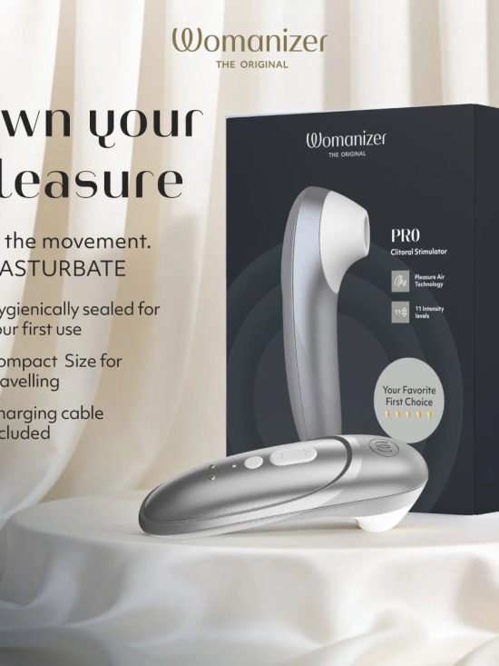 Womanizer Pro - Silver Grey