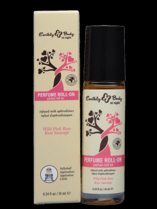 At Night Roll-on Perfume Aphrodisiac Wild Pink Rose 0.34oz / 10ml