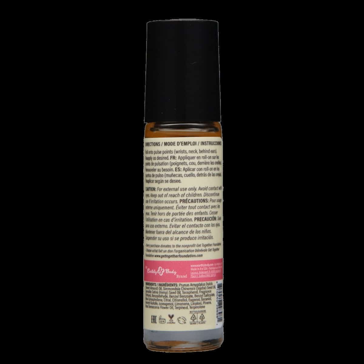 At Night Roll-on Perfume Aphrodisiac Wild Pink Rose 0.34oz / 10ml - Image 3