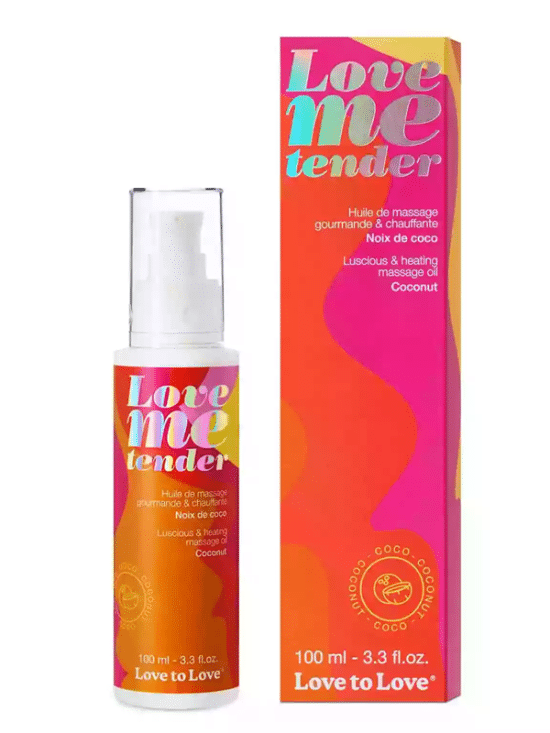 LOVE ME TENDER - MASSAGE OIL - COCONUT 100ML / 3.3FL.OZ.