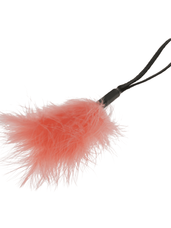 Peach Wrist Feather Tickler