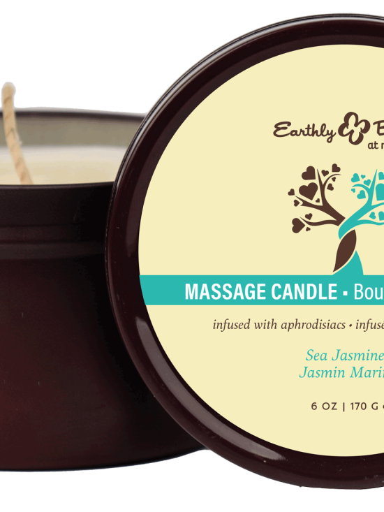 Earthly Body at Night Candle Aphrodisiac Collection Sea Jasmine 6oz